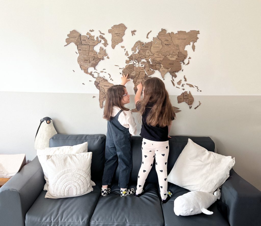 Benefits of a Wooden World Map